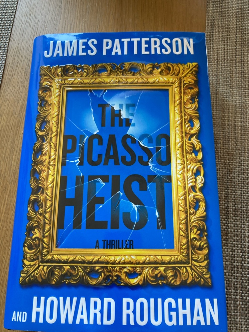 The Picasso Heist by James Patterson - Blue & Gold Hardcover